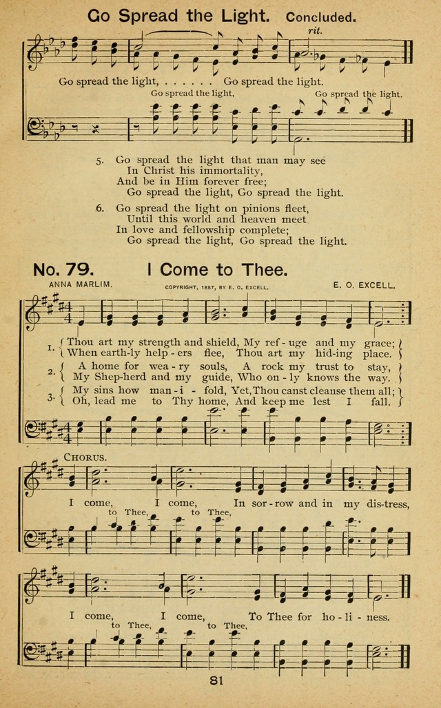 Triumphant Songs No.4 page 80