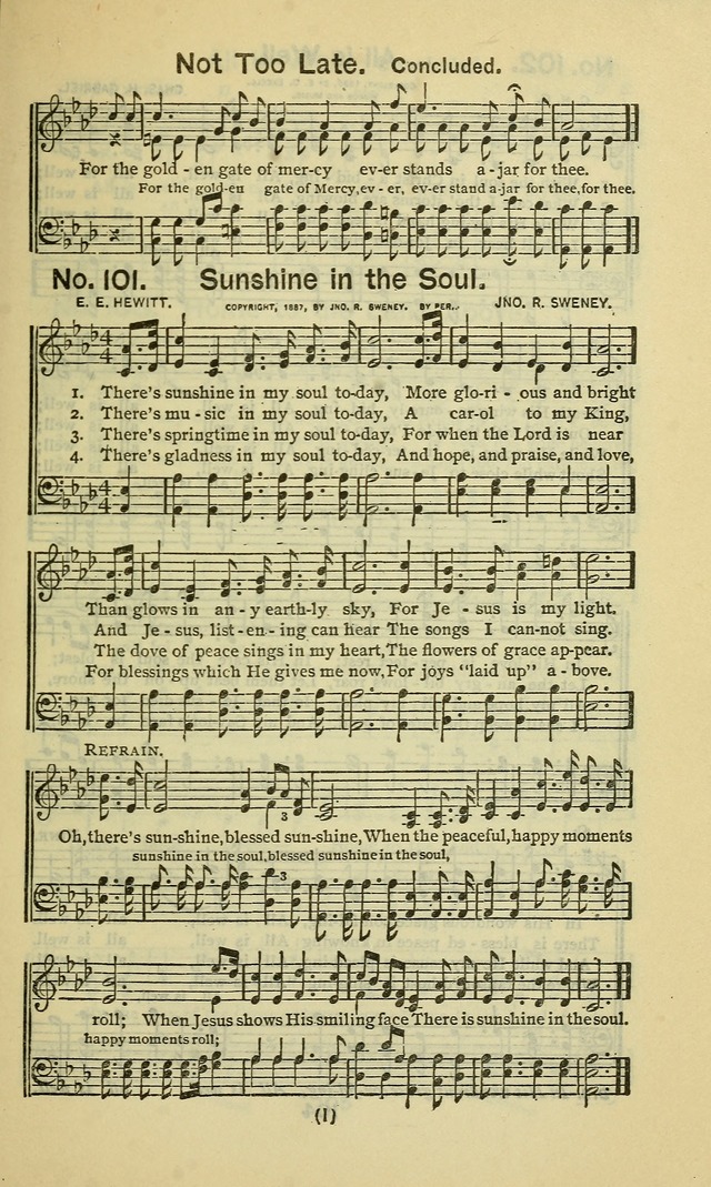 Triumphant Songs No.5 page 103