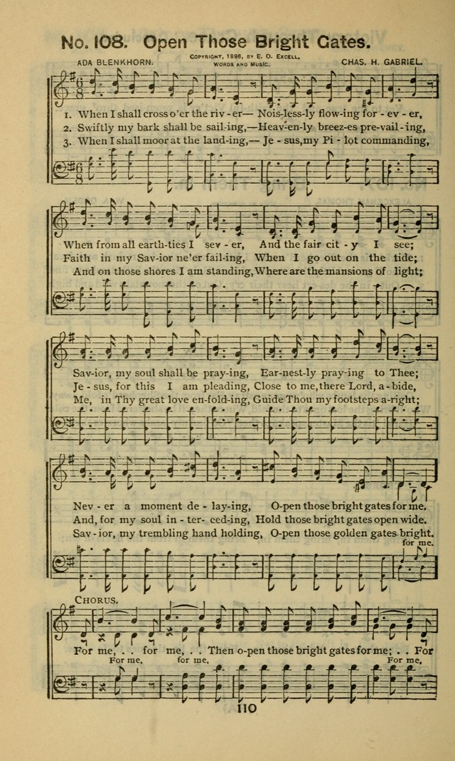 Triumphant Songs No.5 page 110