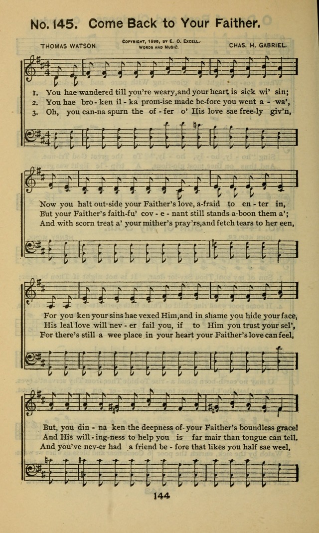Triumphant Songs No.5 page 144