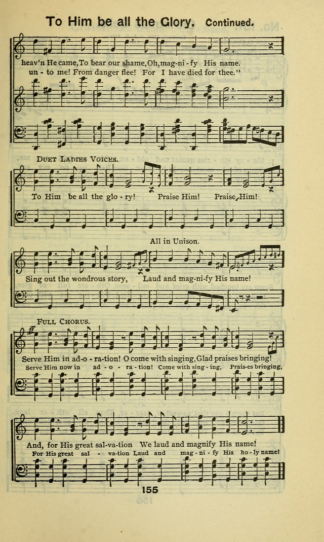 Triumphant Songs No.5 page 155