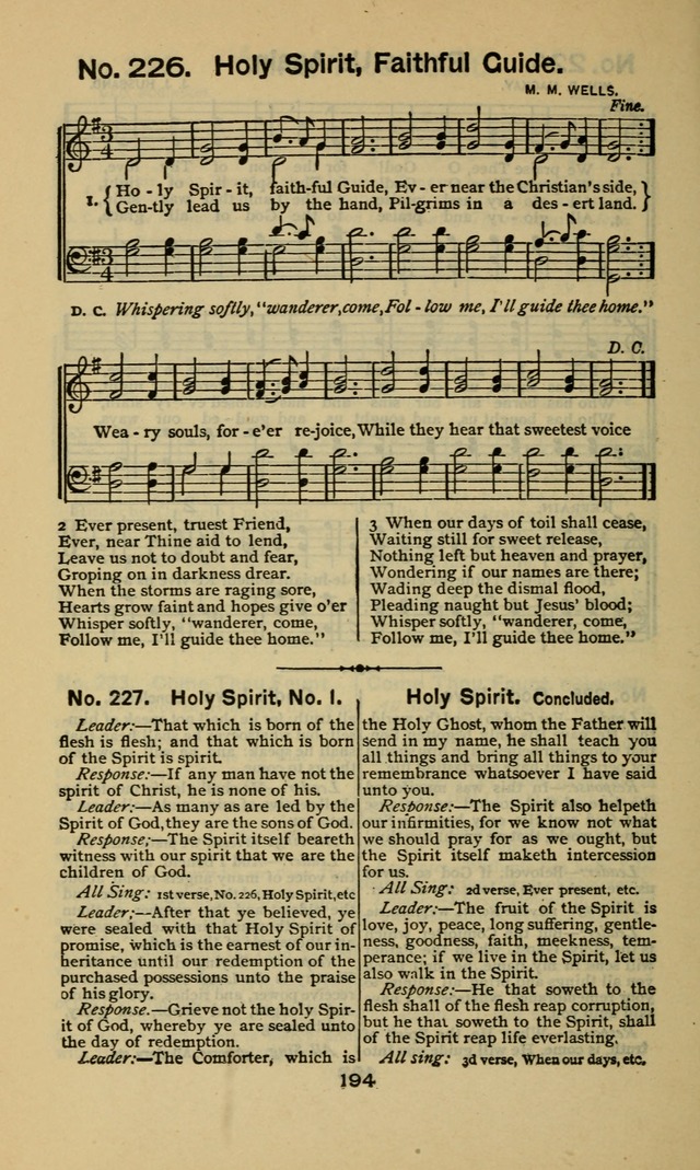 Triumphant Songs No.5 page 194