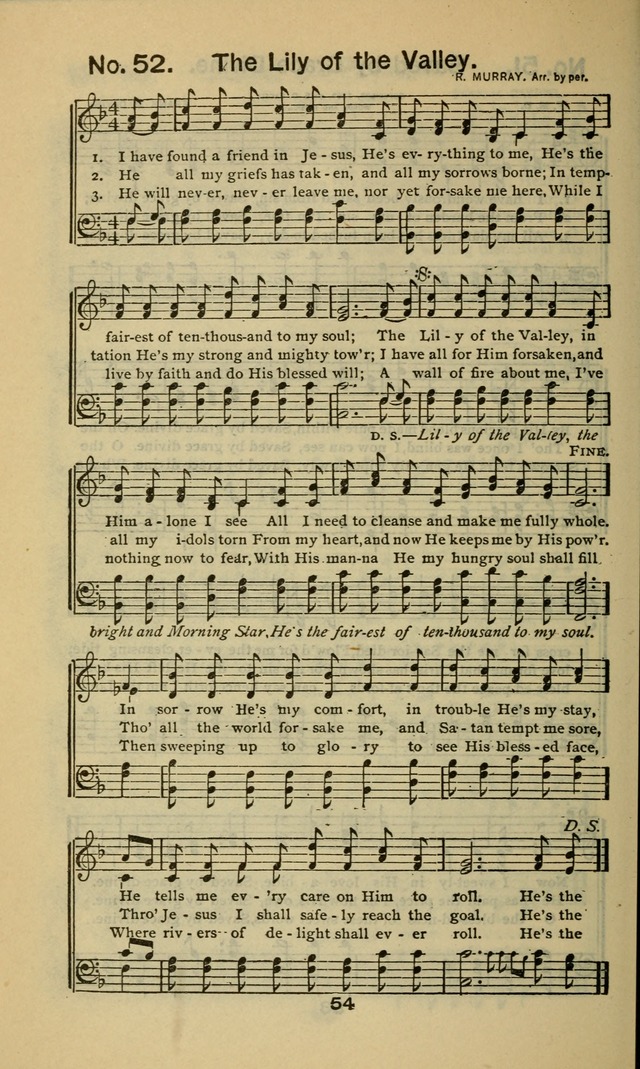 Triumphant Songs No.5 page 54