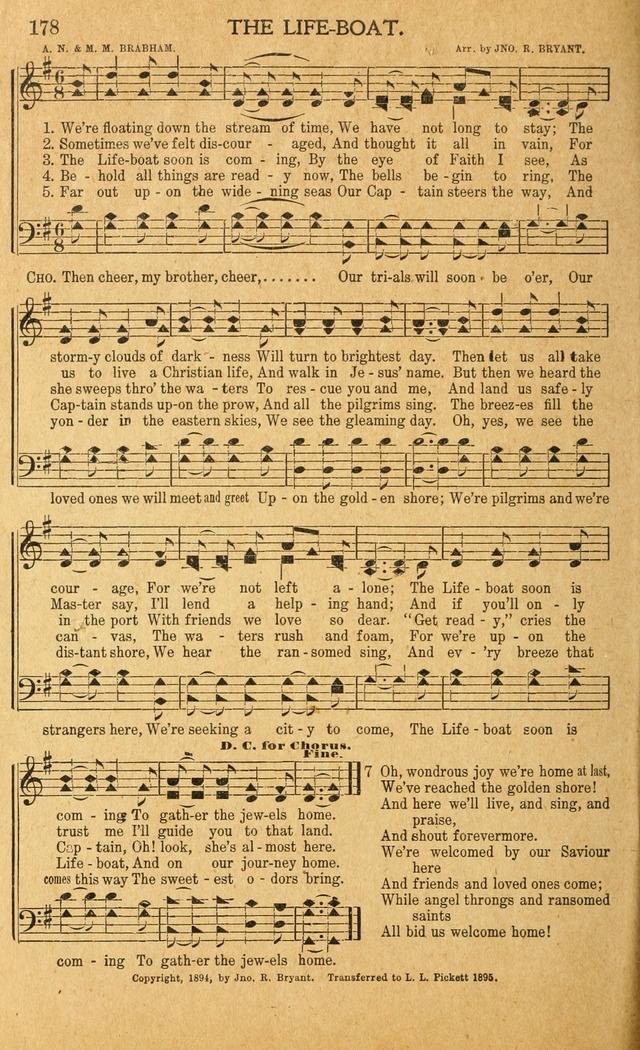 Tears and Triumphs No. 3 178. We're floating down the stream of time