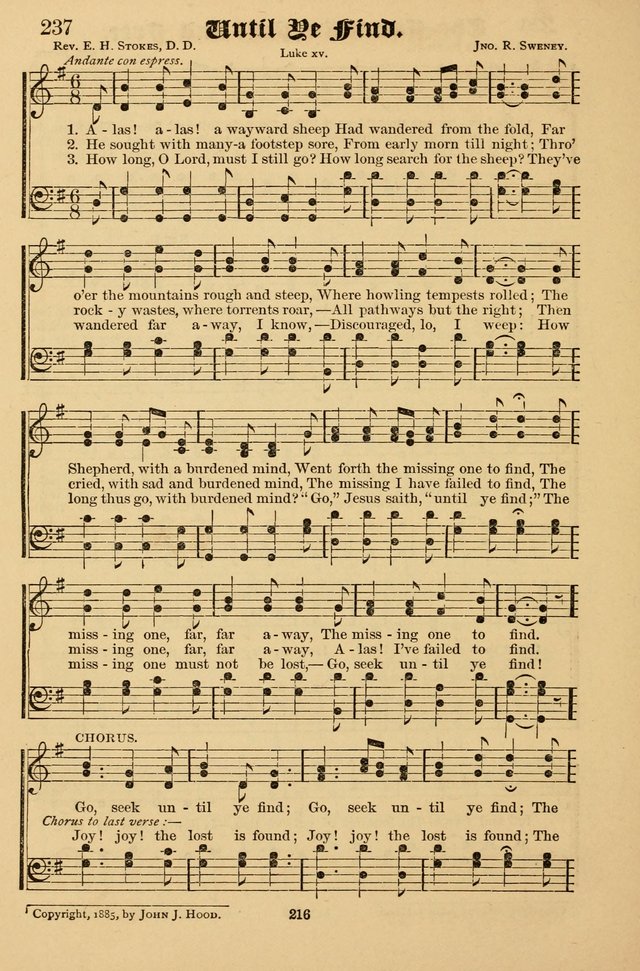Temple Trio: comprising "On Joyful Wing", "Melodious Sonnets" and "Precious Hymns" page 218