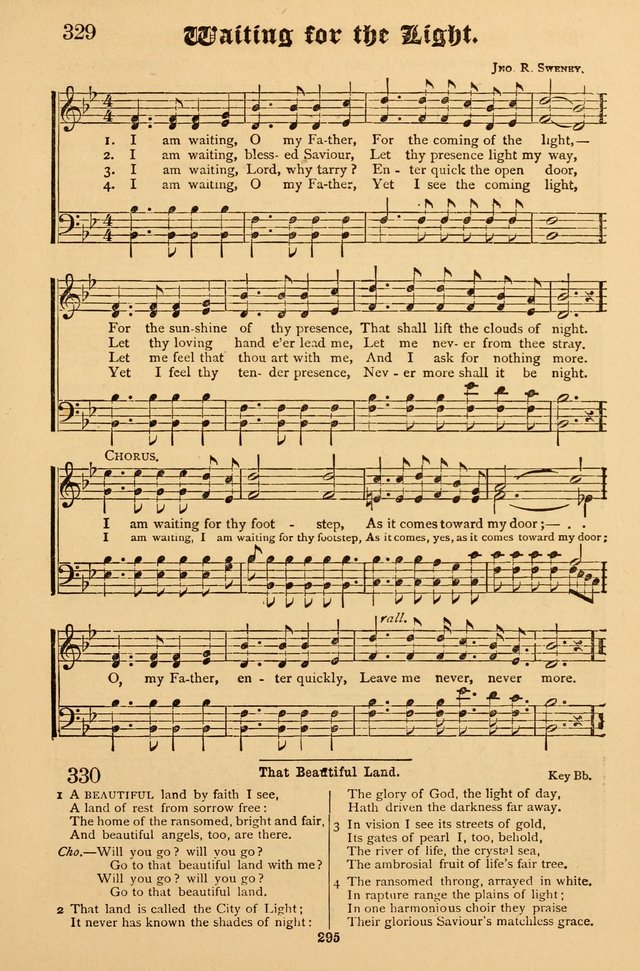 Temple Trio: comprising "On Joyful Wing", "Melodious Sonnets" and "Precious Hymns" page 297
