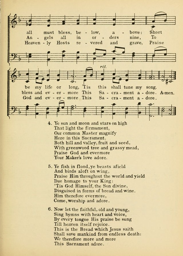 A Treasury of Catholic Song: comprising some two hundred hymns from Catholic soruces old and new page 109