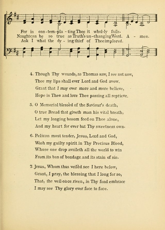 A Treasury of Catholic Song: comprising some two hundred hymns from Catholic soruces old and new page 111