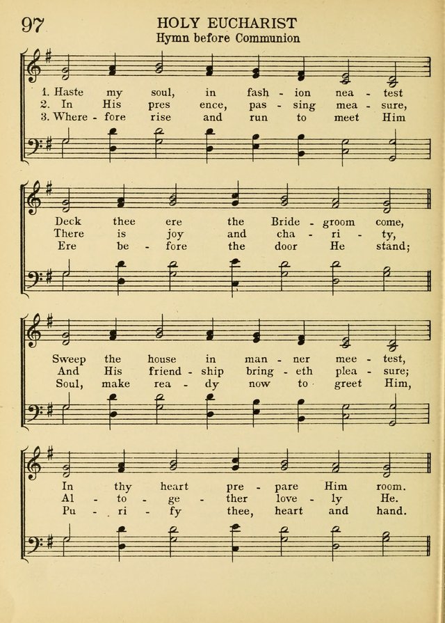 A Treasury of Catholic Song: comprising some two hundred hymns from Catholic soruces old and new page 120