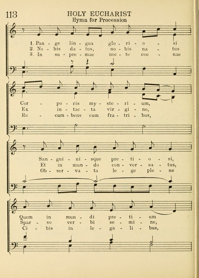 A Treasury of Catholic Song: comprising some two hundred hymns from Catholic soruces old and new page 140