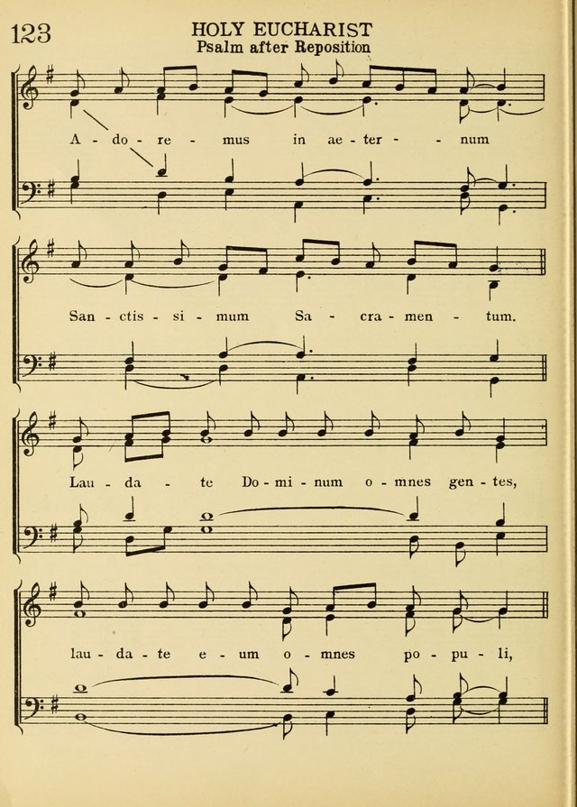 A Treasury of Catholic Song: comprising some two hundred hymns from Catholic soruces old and new page 156