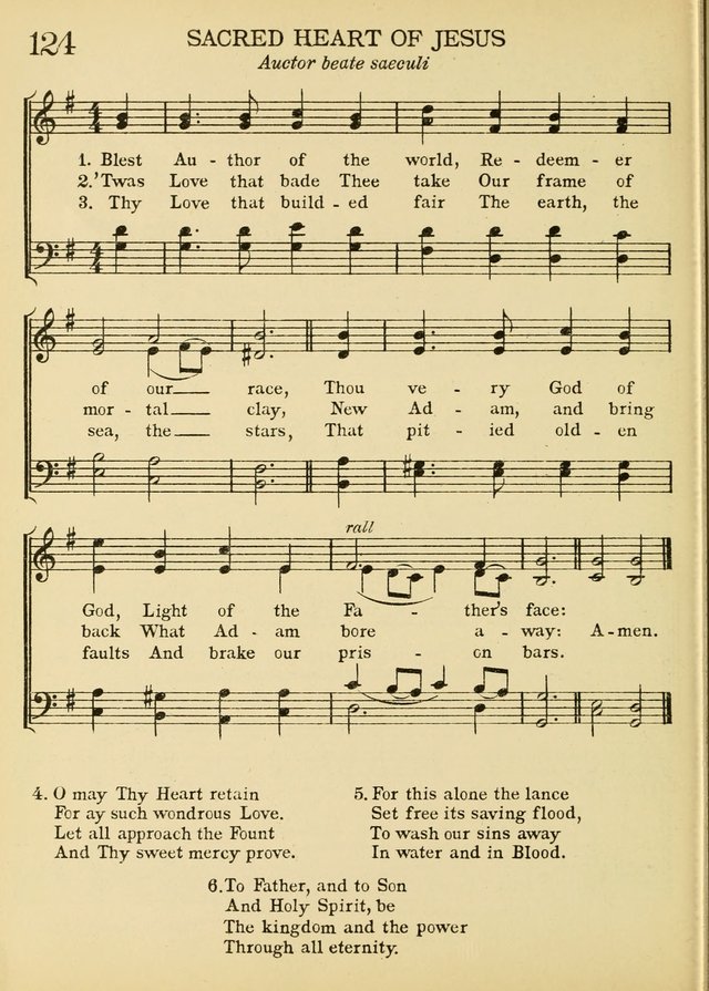 A Treasury of Catholic Song: comprising some two hundred hymns from Catholic soruces old and new page 158