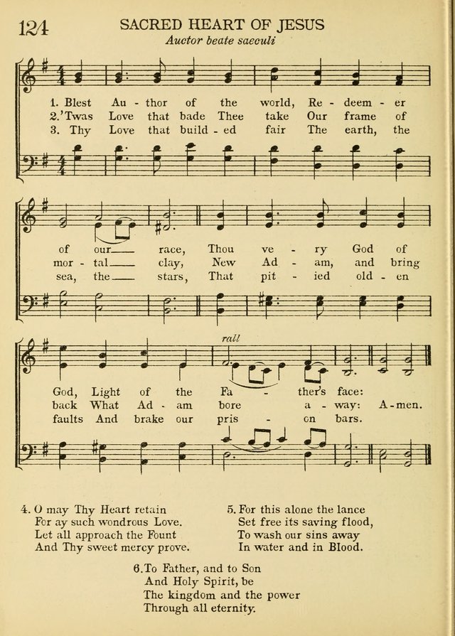 A Treasury of Catholic Song: comprising some two hundred hymns from Catholic soruces old and new page 158