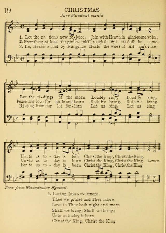 A Treasury of Catholic Song: comprising some two hundred hymns from Catholic soruces old and new page 22