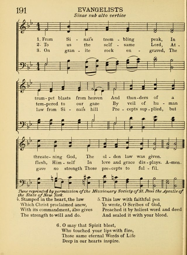 A Treasury of Catholic Song: comprising some two hundred hymns from Catholic soruces old and new page 236