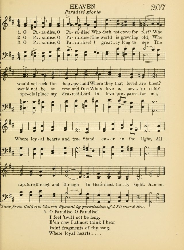 A Treasury of Catholic Song: comprising some two hundred hymns from Catholic soruces old and new page 255