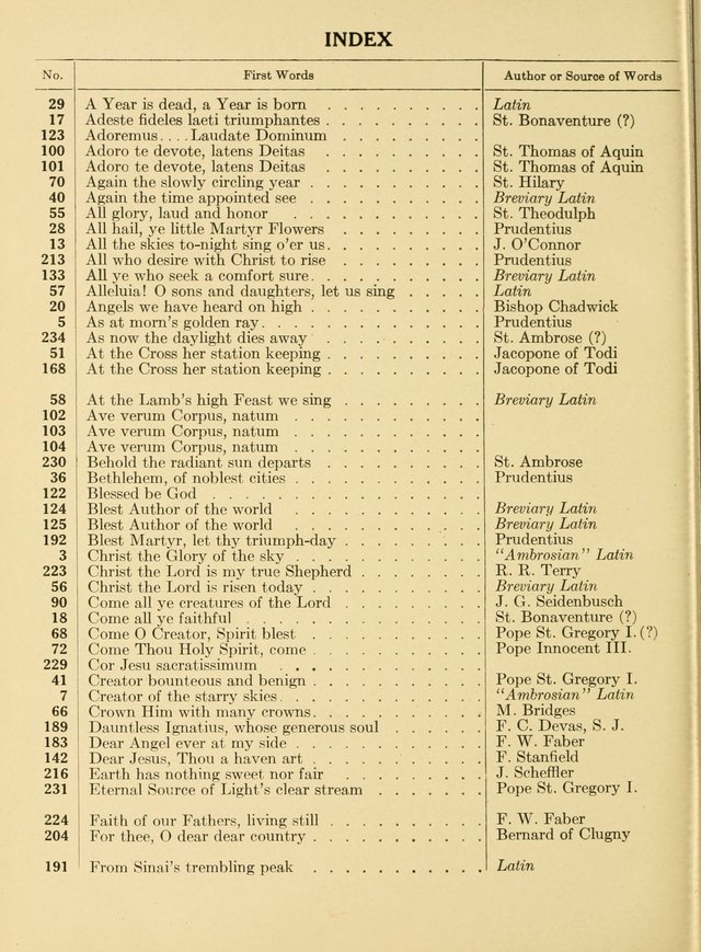 A Treasury of Catholic Song: comprising some two hundred hymns from Catholic soruces old and new page 294
