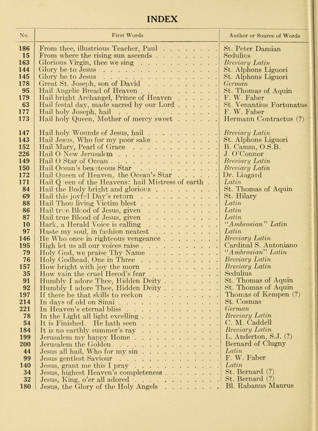 A Treasury of Catholic Song: comprising some two hundred hymns from Catholic soruces old and new page 296