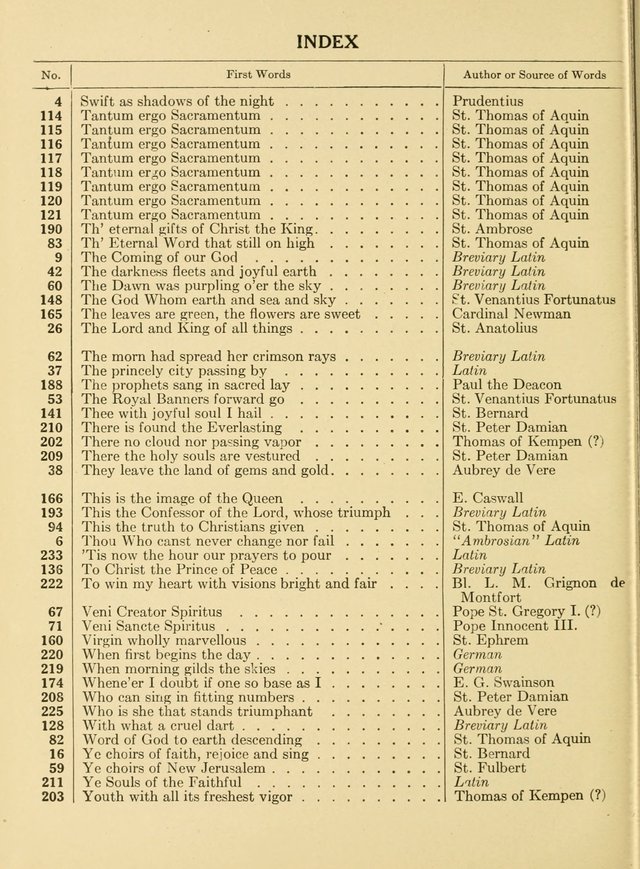 A Treasury of Catholic Song: comprising some two hundred hymns from Catholic soruces old and new page 302
