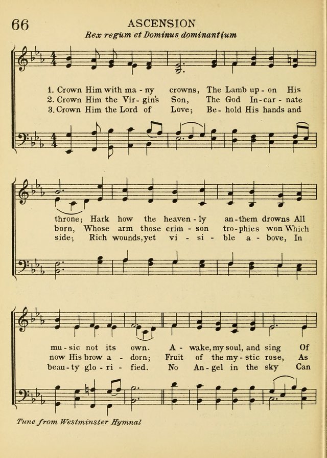A Treasury of Catholic Song: comprising some two hundred hymns from Catholic soruces old and new page 82