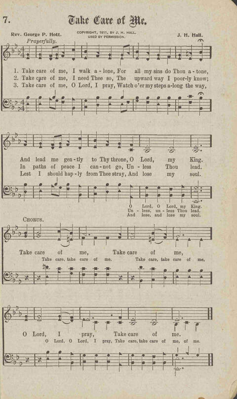 Tidings of Glory: a book of gospel songs for Christian work and worship page 10