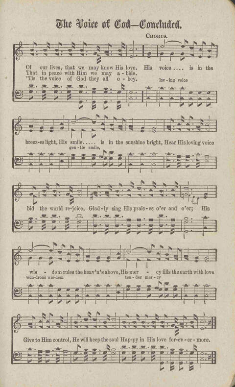 Tidings of Glory: a book of gospel songs for Christian work and worship page 128