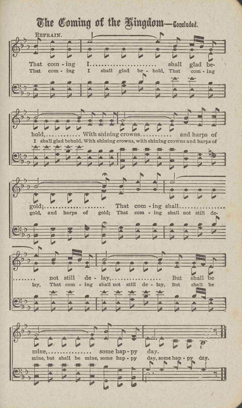 Tidings of Glory: a book of gospel songs for Christian work and worship page 144