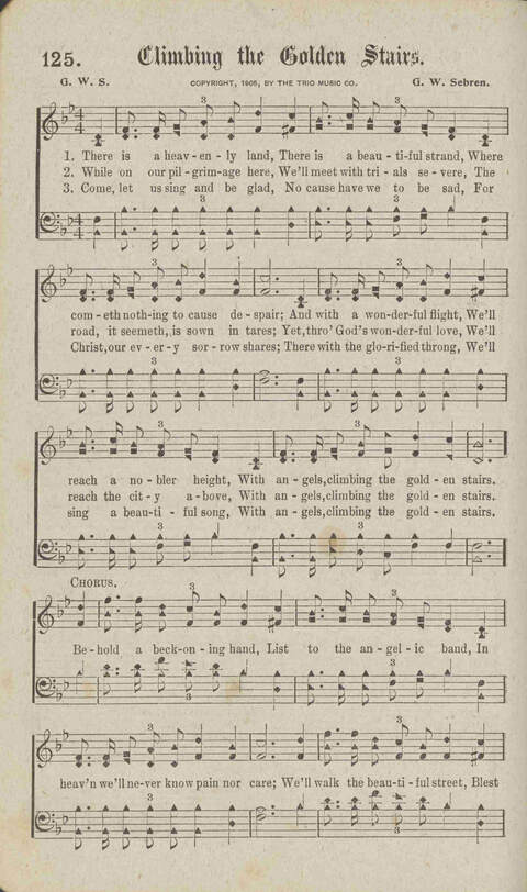Tidings of Glory: a book of gospel songs for Christian work and worship page 147