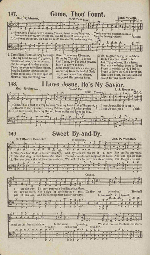 Tidings of Glory: a book of gospel songs for Christian work and worship page 169