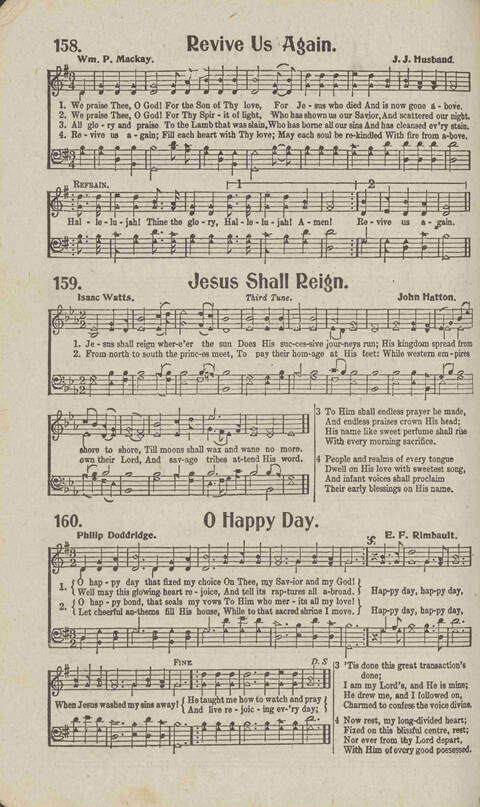 Tidings of Glory: a book of gospel songs for Christian work and worship page 173