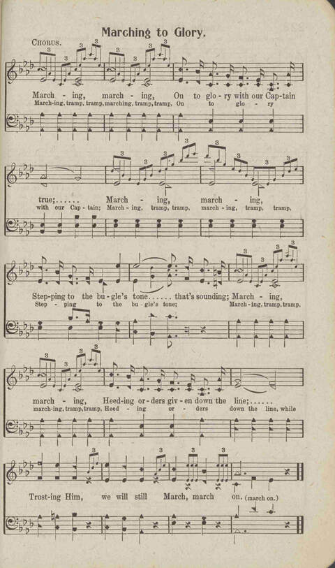 Tidings of Glory: a book of gospel songs for Christian work and worship page 200