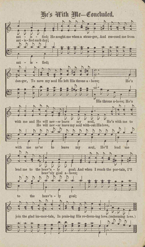 Tidings of Glory: a book of gospel songs for Christian work and worship page 32