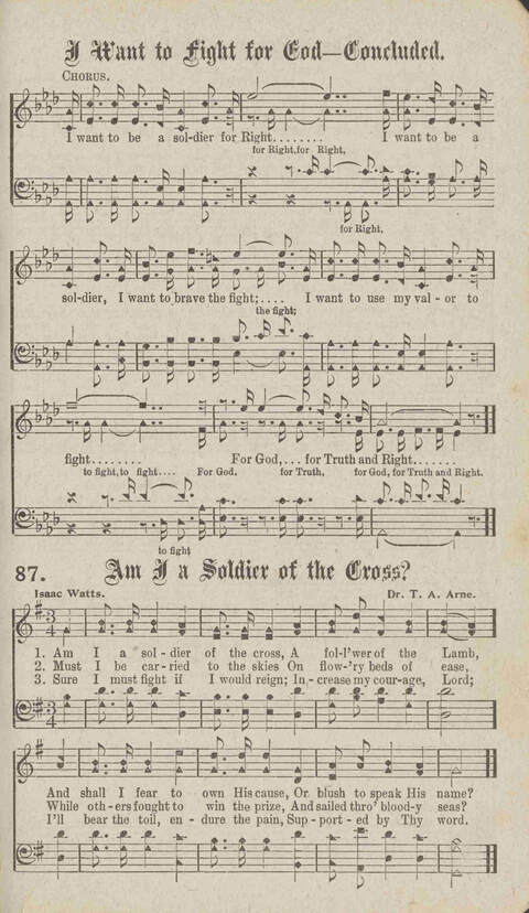 Tidings of Glory: a book of gospel songs for Christian work and worship page 94