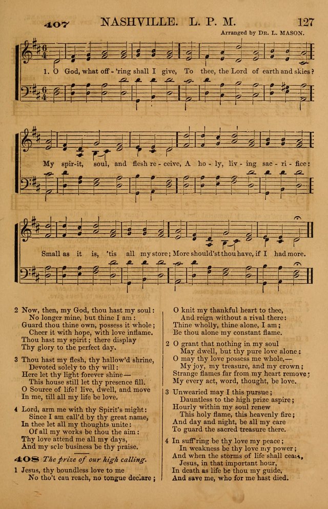 The Tribute of Praise: a collection of hymns and tunes for public and social worship, and for use in the family circle page 127