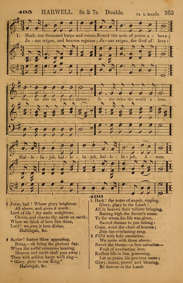 The Tribute of Praise: a collection of hymns and tunes for public and social worship, and for use in the family circle page 163