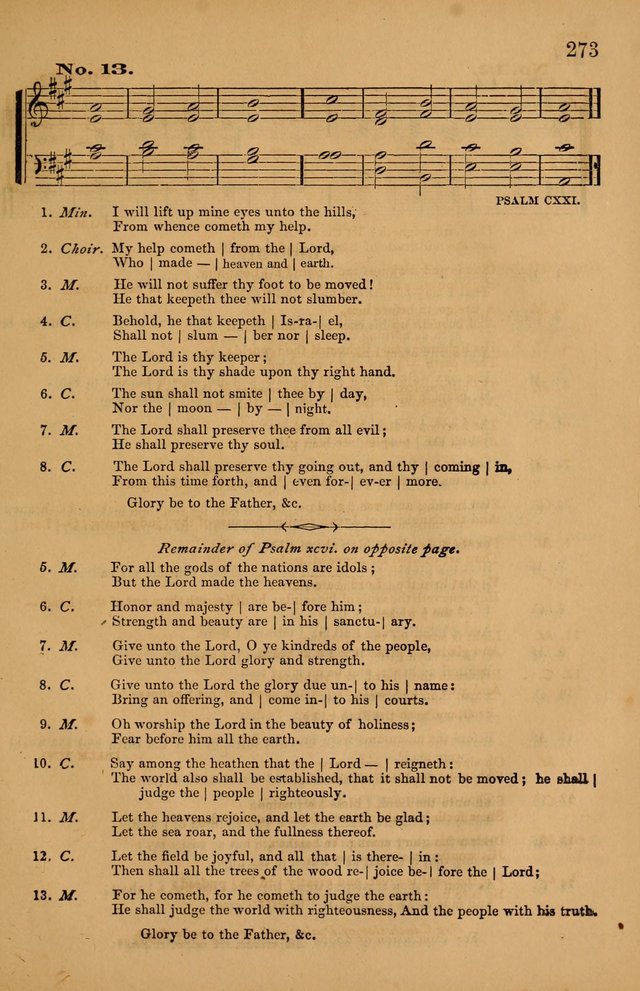 The Tribute of Praise: a collection of hymns and tunes for public and social worship, and for use in the family circle page 273