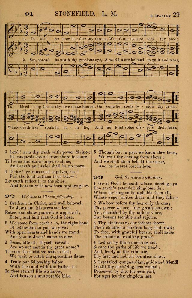 The Tribute of Praise: a collection of hymns and tunes for public and social worship, and for use in the family circle page 29