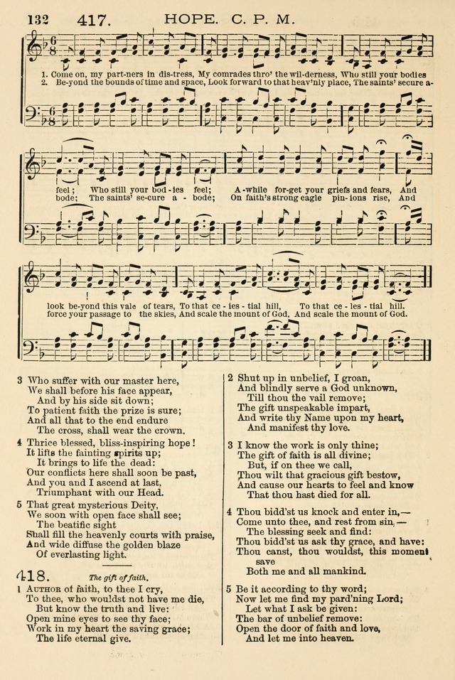 The Tribute of Praise: a collection of hymns and tunes for public and social worship, and for the use in the family circle and Sabbath school page 132