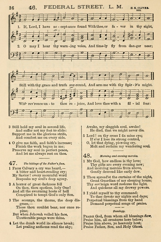 The Tribute of Praise: a collection of hymns and tunes for public and social worship, and for the use in the family circle and Sabbath school page 16
