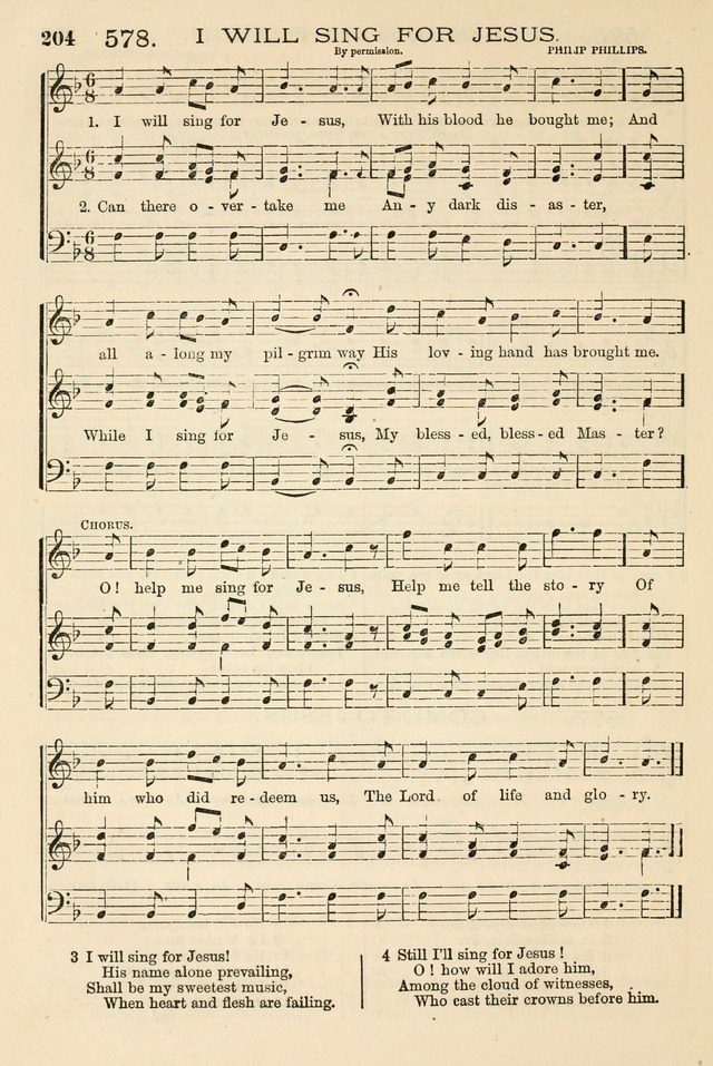 The Tribute of Praise: a collection of hymns and tunes for public and social worship, and for the use in the family circle and Sabbath school page 204