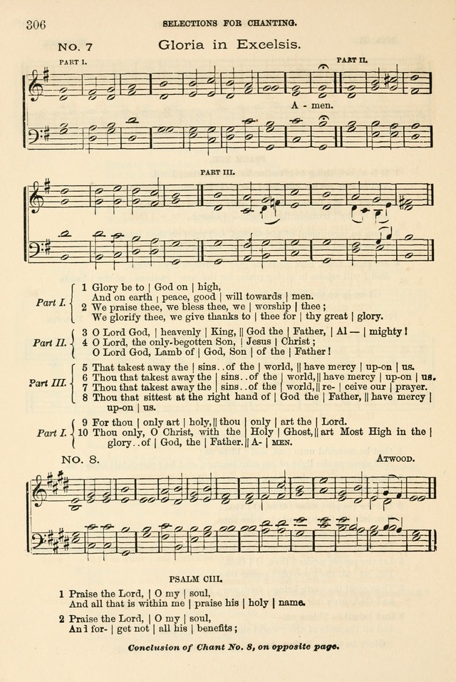 The Tribute of Praise: a collection of hymns and tunes for public and social worship, and for the use in the family circle and Sabbath school page 306