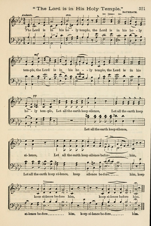 The Tribute of Praise: a collection of hymns and tunes for public and social worship, and for the use in the family circle and Sabbath school page 321