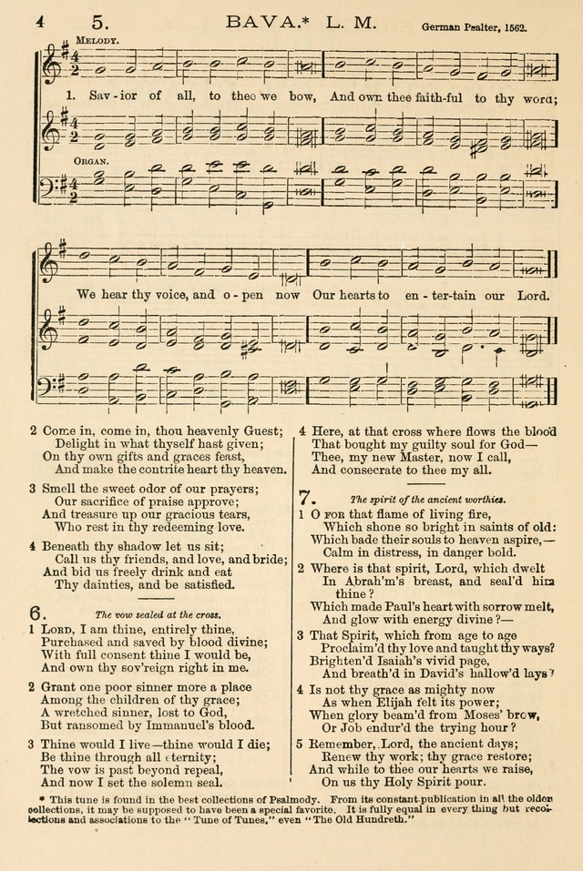 The Tribute of Praise: a collection of hymns and tunes for public and social worship, and for the use in the family circle and Sabbath school page 4