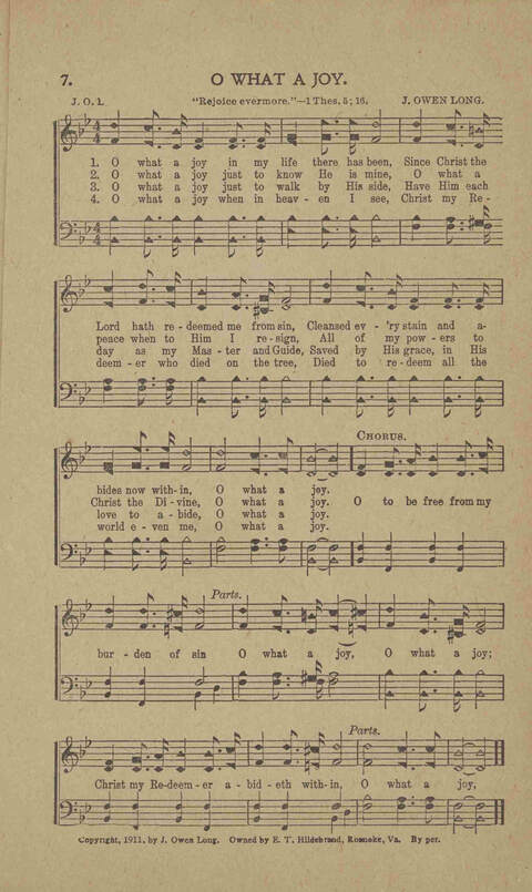 Tidings of Peace: for the use of sabbath schools, churches, revivals and gospel meetings generally page 7