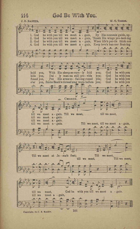 Tidings of Peace: for the use of sabbath schools, churches, revivals and gospel meetings generally page 97