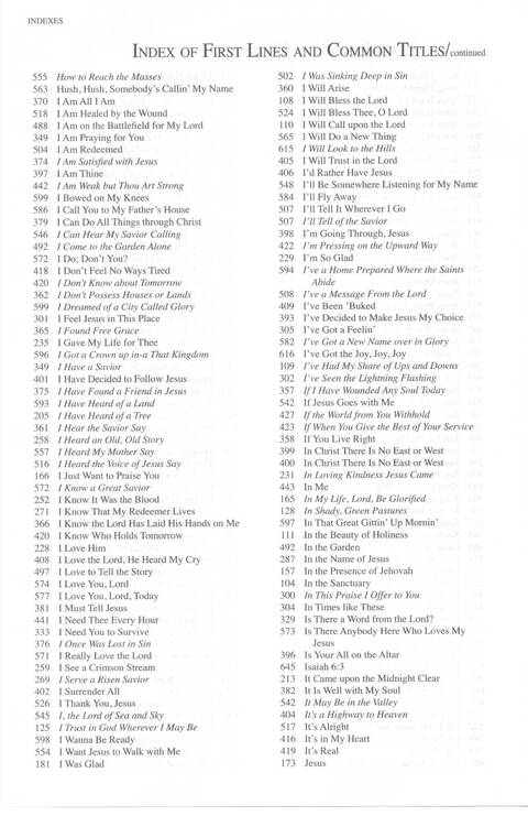 Total Praise: songs and other worship resources for every generation page 1114