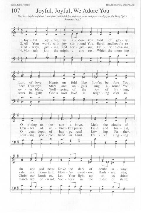 Total Praise: songs and other worship resources for every generation page 121