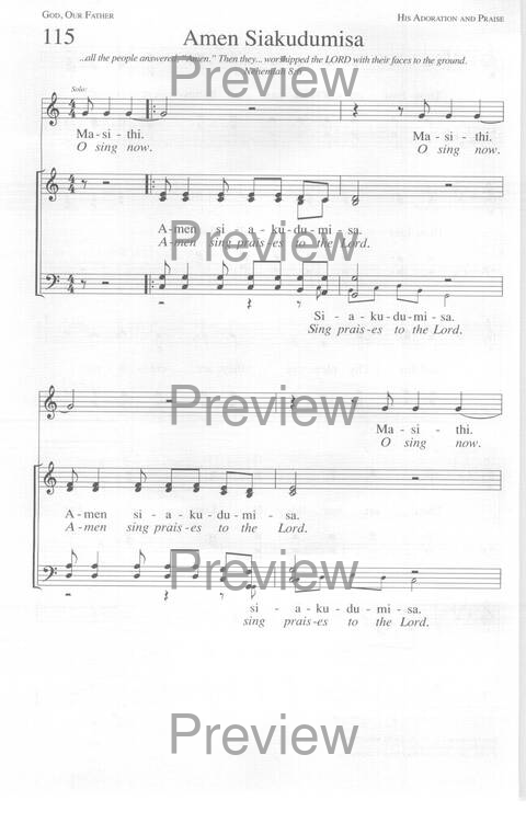 Total Praise: songs and other worship resources for every generation page 137