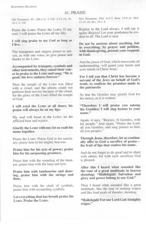 Total Praise: songs and other worship resources for every generation page 41