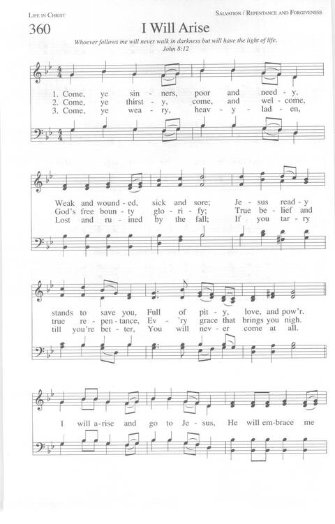 Total Praise: songs and other worship resources for every generation page 555